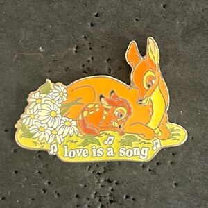 Bambi Disney Pin Collectible Magical Musical Moments Pin “Love is a Song”